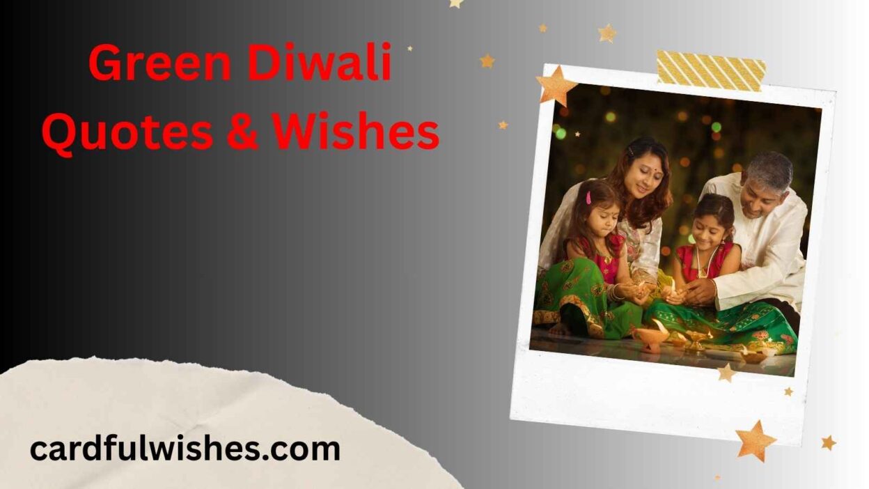 Green Diwali Quotes & Wishes