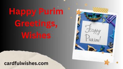 Happy Purim Greetings, Wishes